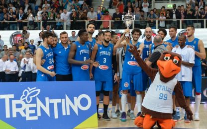 Trentino Cup, l'Italbasket strapazza anche la Cina