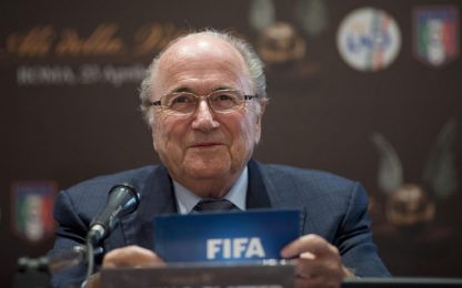 Juve, Blatter ad Agnelli: "Complimenti per il 28° scudetto"