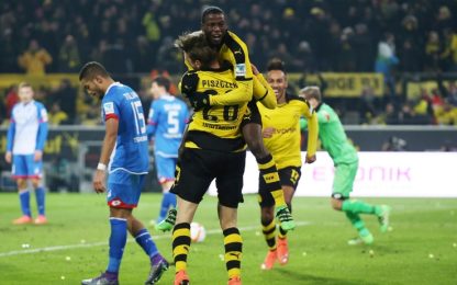 Dortmund inarrestabile, Hoffenheim travolto. Il Barça rimonta e vince