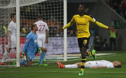 Il Dortmund travolge l'Augsburg. Il Barça rallenta, poker Real