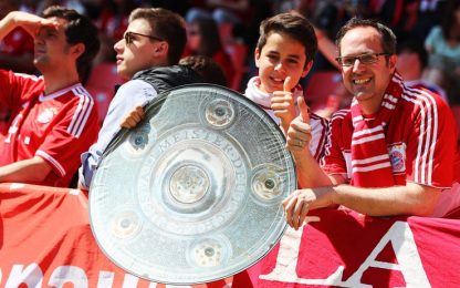 Bayern campione di Germania, Guardiola lascia con il terzo titolo