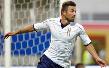 Di Francesco, gol in Under21 e record col Bologna 