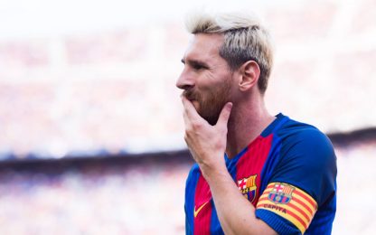 Messi si allena, già in campo contro l'Alaves