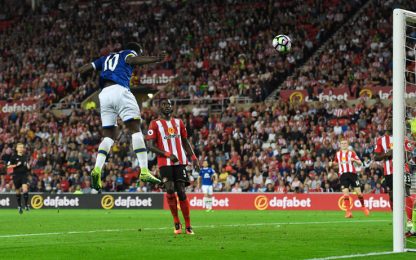 Lukaku trascina l'Everton, tris al Sunderland