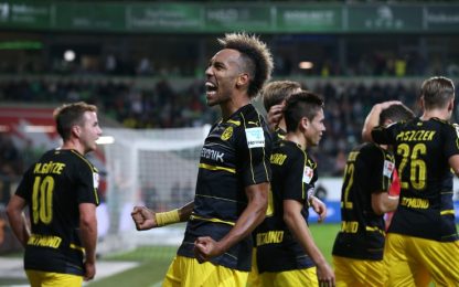 Il Dortmund balla coi lupi: 5-1 al Wolfsburg