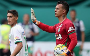 SAO PAULO, BRAZIL - NOVEMBER 27:  Danilo of Chapecoense looks on during the match between Palmeiras and Chapecoense for the Brazilian Series A 2016 at Allianz Parque on November 27, 2016 in Sao Paulo, Brazil.  (Photo by Friedemann Vogel/Getty Images)