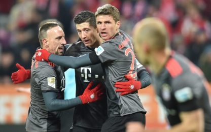 Super Lewandowski, Bayern a caccia del Lipsia