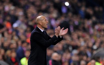 Zidane avverte: "Non giocheremo per il pareggio"
