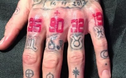 Ramos, tatuaggio pazzo: la carriera sulla mano