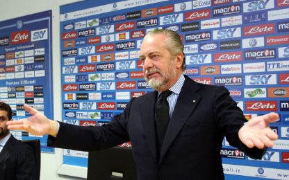 De Laurentiis promette: "Sarà grande il Napoli del futuro"