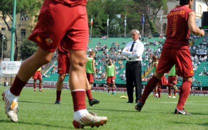 Ranieri a S. Siro senza Totti: "Non firmo per il pari"