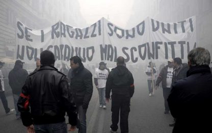 Tessera del tifoso, a Roma sfila la protesta degli ultras