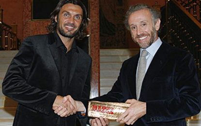 Marca premia Maldini: "Esempio di professionalità e lealtà"