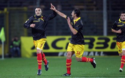 Serie B: 3-1 all'Albinoleffe, Lecce in vetta. Gli highlights