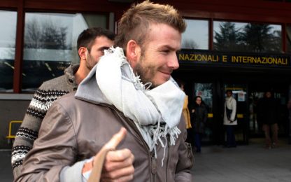 Milan, Beckham può sorridere: il problema al piede è risolto