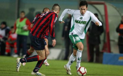 Serie B, posticipo al Sassuolo: 2-1 in casa del Crotone
