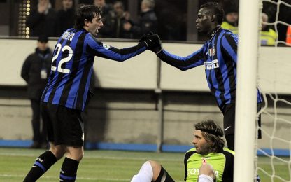 Coppa Italia, Inter inarrestabile. Milito-gol: Fiorentina ko