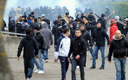 Lazio, scontri a Formello: 11 ultrà arrestati, 3 contusi