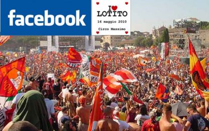 Lazio in B? I romanisti preparano la festa…su Facebook