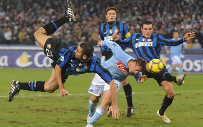 Il Napoli frena l'Inter: ora la Roma è a -7. Gli highlights