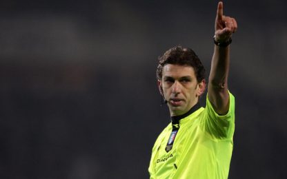 Arbitri: a Tagliavento Roma-Milan. Banti per Inter-Genoa