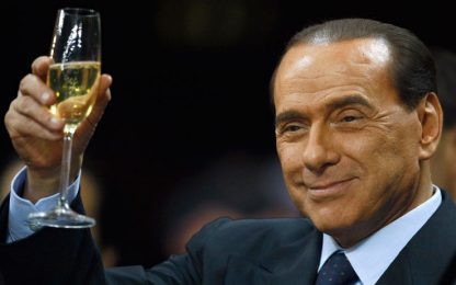 "In bocca al lupo Milan": Berlusconi a pranzo con la squadra