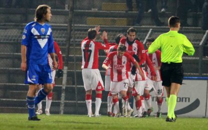 Martinelli condanna il Brescia, il Vicenza vince 1-0