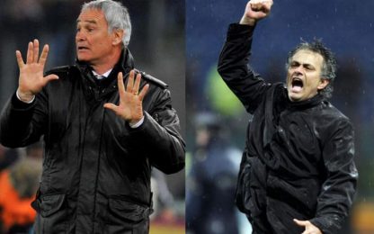 Roma-Inter, è Ranieri l'anti Mourinho. Lo dicono i bookie