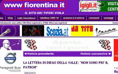 Grand Hotel Fiorentina: Della Valle va, Prandelli resta