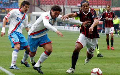 Le pagelle di Milan-Catania: Lopez Maxi, Borriello non basta