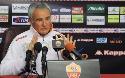 Ranieri: "Contro il Milan tutta l'Italia tiferà Roma"