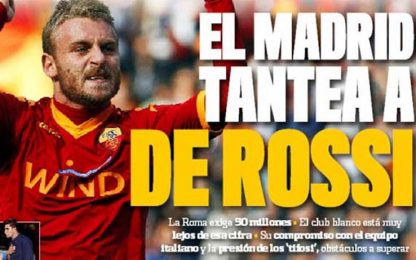 Il Real Madrid "Marca" De Rossi: la Roma chiede 50 milioni