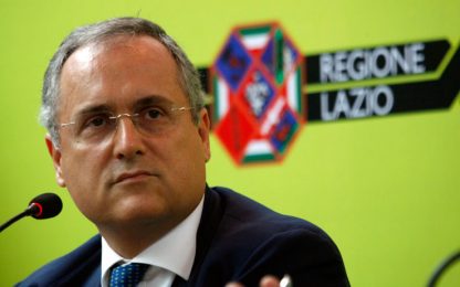 Lazio-Inter, Lotito minacciato di morte con proiettili
