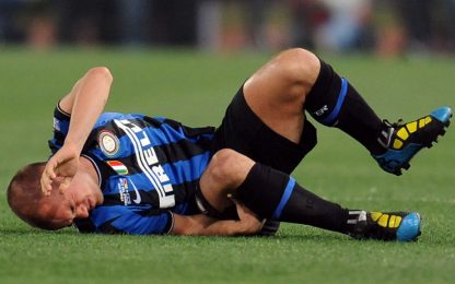 Inter, l'anemico Sneijder si allena: nel mirino c'è il derby
