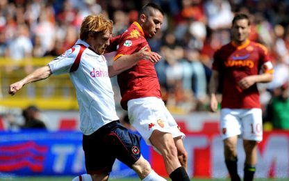Le pagelle di Roma-Cagliari: Lazzari spaventa, Totti risolve