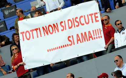 La Roma trema per l'attacco: Totti non convocato per Lecce