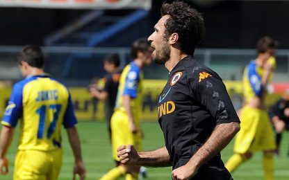 Le pagelle di Chievo-Roma: Vucinic-De Rossi, gol inutili