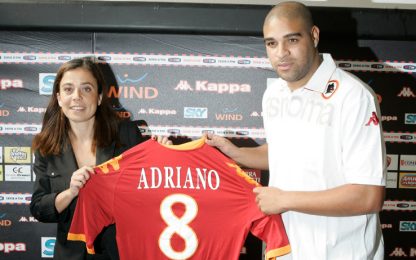 Adriano inizia l'avventura giallorossa: ecco la nuova maglia