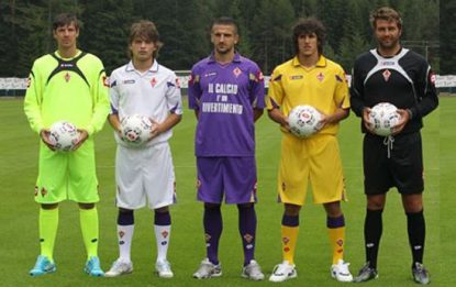 Fiorentina, le nuove maglie: "Il calcio è divertimento"