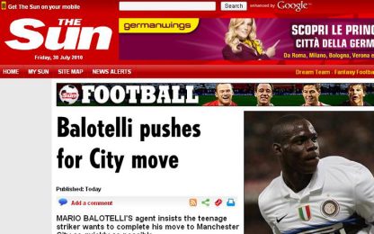 Moratti: "Per Balotelli al City non c'è ancora l'intesa"