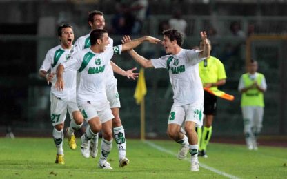 Serie B, 4-0 del Sassuolo al Livorno. Portogruaro esordio ok