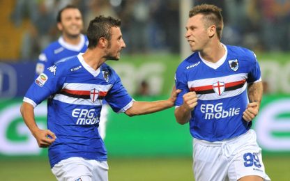 Le pagelle di Sampdoria-Lazio: Cassano-Guberti show