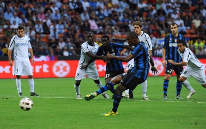 Le pagelle di Inter-Udinese: Eto'o e Lucio, gol importanti