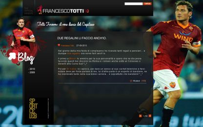 Totti risponde a Bossi: "Certi discorsi li faccia a Roma"