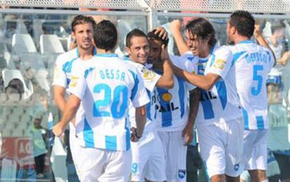 Serie B: tris del Pescara, il Siena frena a Trieste