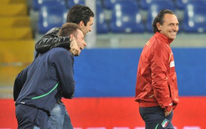 Prandelli: "Con la Germania ci saranno Cassano e Buffon"