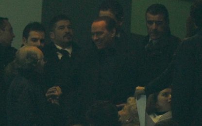 Berlusconi: "Il Milan deve convincere. Dinho sì, Kakà forse"