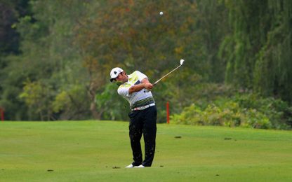 Golf: strepitoso Molinari a Shanghai, è davanti a Westwood