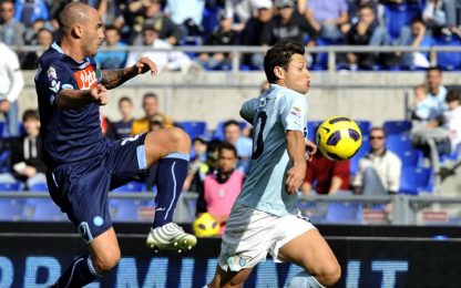 Zarate show, la Lazio schianta il Napoli: 2-0 all'Olimpico