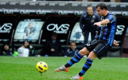 Stankovic sfama l'Inter, tripletta e 5-2 al Parma